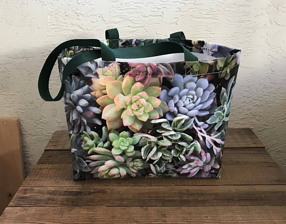 tote bag as a great succulent gardening gift
