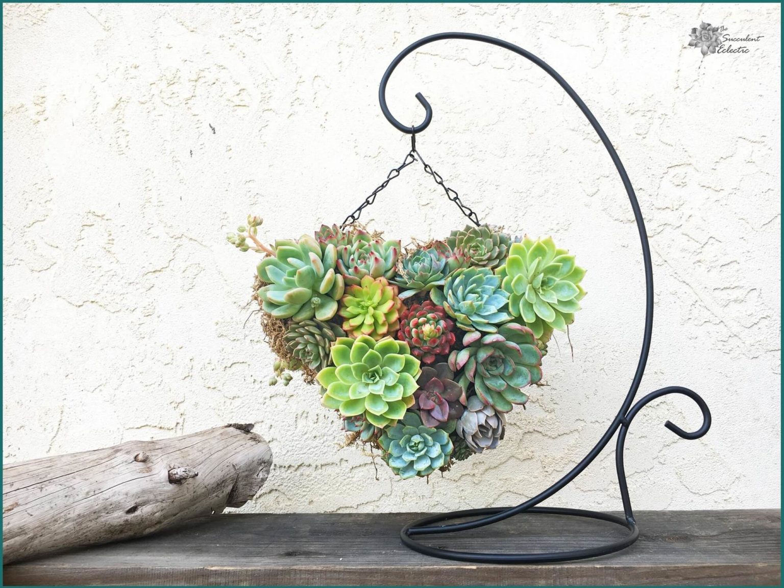 Simply Sensational DIY Succulent Topiary Heart The Succulent Eclectic